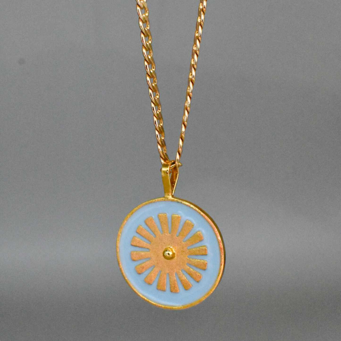 Soleil bleu necklace