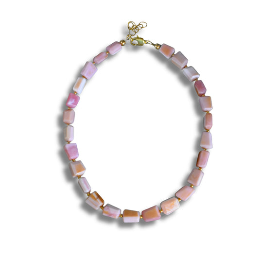 Pink Opal Necklace