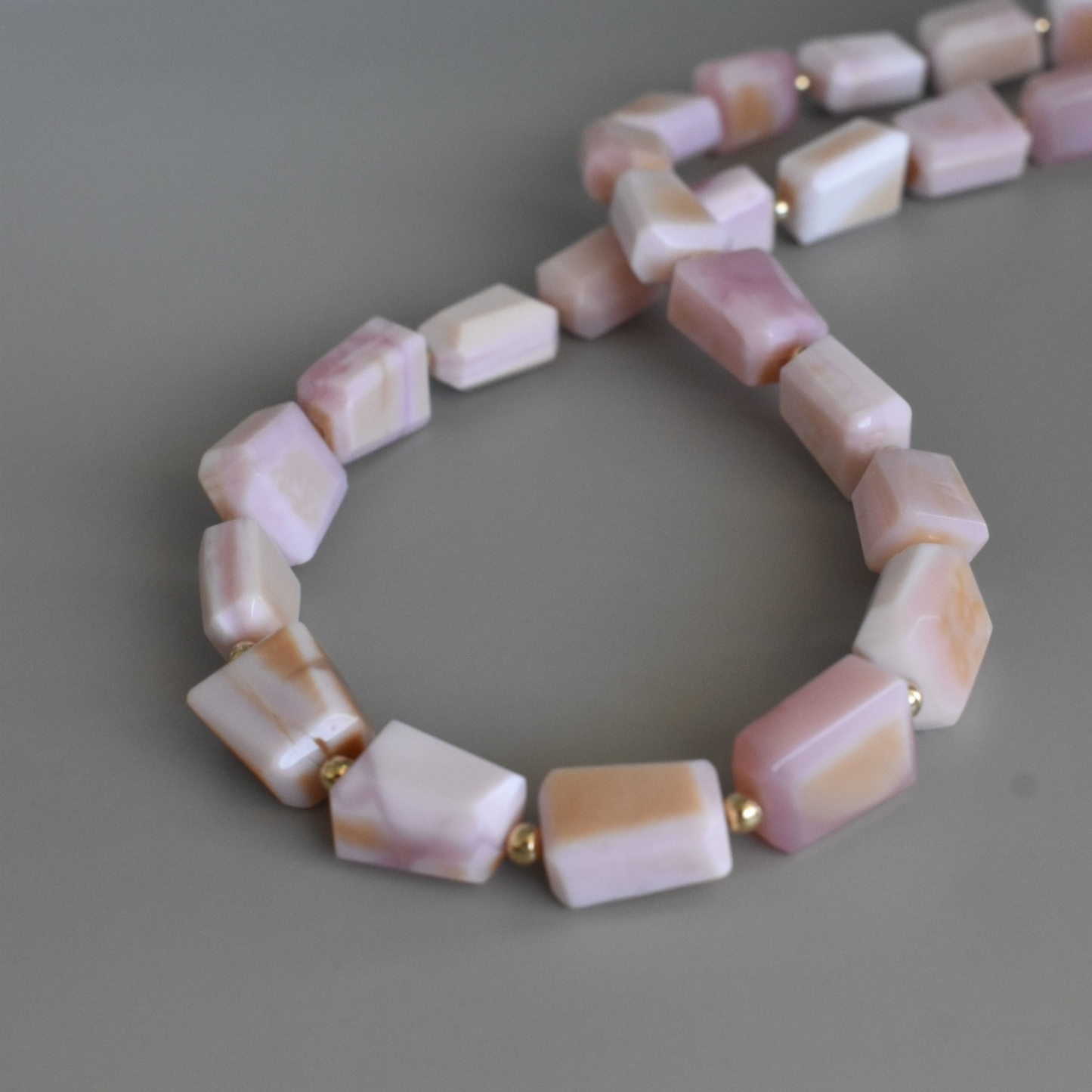 Pink Opal Necklace