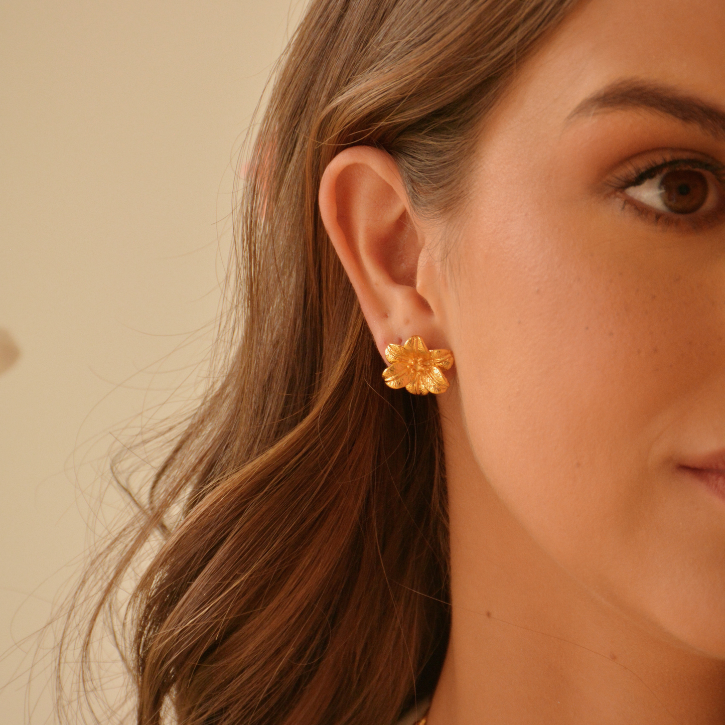 Aretes Flor